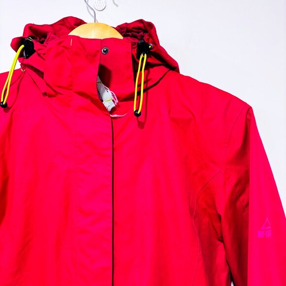 MCKINLEY Raspberry Waterproof Rain Jacket Hooded | Small * - Picture 4 of 9